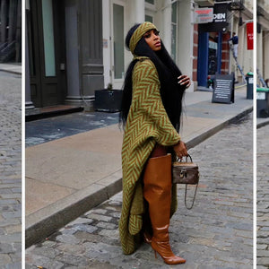 Brown & Green Cardigan