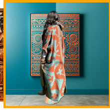 Load image into Gallery viewer, Devon Hooded Duster (Orange)
